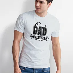 Seekbuylove Men Typography Printed Bio Finish T-shirt-picture-27