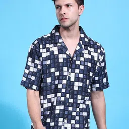 The Indian Garage Co Men Opaque Printed Casual Shirt-picture-21