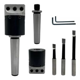 Assorts Quality Precision Boring Head Set Alloy Steel 2MT Shank M10x1.5 Drawbar-picture-2