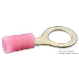 MOLEX Ring Crimp Terminals TERMINAL, RING TONGUE, 5/16", RED, 18AWG 19073-0027 (Pack of 10)-picture-11