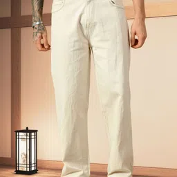 LINARIA Men Classic Relaxed Fit Mid-Rise Stretchable Jeans-picture-38