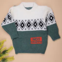 V-Mart Boys Printed Daffodil Round Neck Pullover Sweaters-image-41