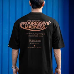 Maniac Men Typography Printed T-shirt image 1