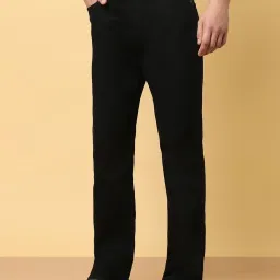 Wrangler Black Cotton Comfort Fit Jeans image 3