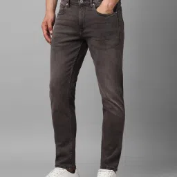 Louis Philippe Jeans Brown Regular Fit Jeans image 3