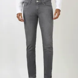 Peter England Grey Slim Fit Jeans image 1