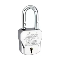 Link Atoot Extra 50 mm Stainless Steel Padlock with 3 Keys image 4