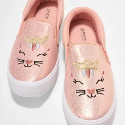 Pantaloons Junior Girls Pink Shoes-picture-13