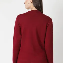 Monte Carlo Red Full Sleeves Cardigan image 2