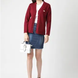 Monte Carlo Red Full Sleeves Cardigan image 4