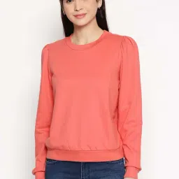 Honey by Pantaloons Brick Red Cotton Sweatshirt-picture-29
