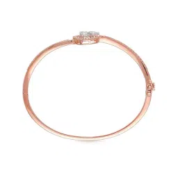 malabar gold and diamonds Malabar Gold & Diamonds 18k Rose Diamond Bangle For Women image 3