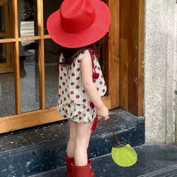 LULU & SKY Girls Printed T-shirt with Shorts image 5