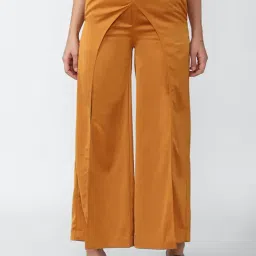Forever 21 Orange Regular Fit Pants-image-9
