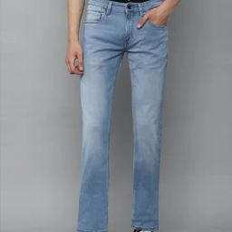 Louis Philippe Jeans Blue Slim Fit Jeans-picture-4