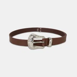 Forever Glam by Pantaloons Brown Solid Casual Belt for Women image 3