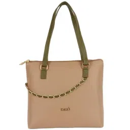Enoki by Baggit Beige Solid Medium Shoulder Bag-picture-31