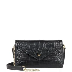 Hidesign Black Textured Medium Wallet image 1