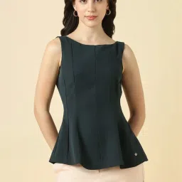 Allen Solly Green Regular Fit Top image 1