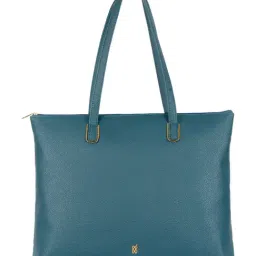 Baggit Blue Textured Extra Large Tote-image-10