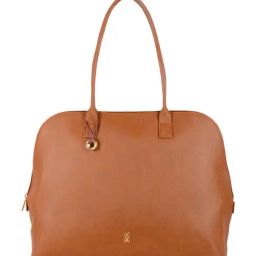 Baggit Tan Textured Large Bowling Bag-picture-4