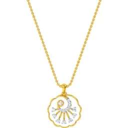 Kisna Diamond & Gold Jewellery 18k Lauryn Pendant image 1