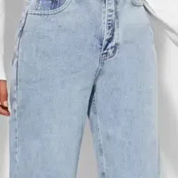 Kotty Blue Straight Fit High Rise Jeans image 3