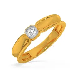 Kisna Diamond & Gold Jewellery Delilah for her 14k (585) Diamond & Gold Ring For Women image 1