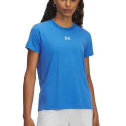 Under Armour Blue Regular Fit Sports T-Shirt image 1
