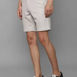 Allen Solly Grey Slim Fit Shorts image 3