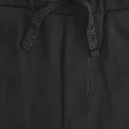 Pantaloons Junior Black Cotton Printed Shorts image 3