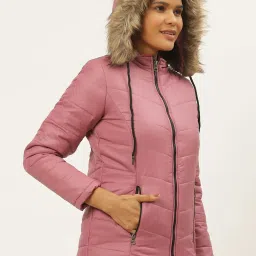 Deewa Pink Quilted Pattern Jacket image 3