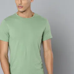 HRX By Hrithik Roshan Yoga Men Jade Organic Cotton Typography Sustainable Tshirt image 5