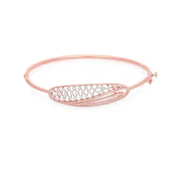 malabar gold and diamonds Malabar Gold & Diamonds 18k Rose Diamond Bangle For Women-picture-20