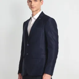 Arrow Blue Regular Fit Blazer image 3
