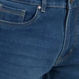 Numero Uno Dark Blue Straight Fit Jeans image 4