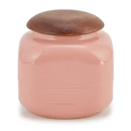 Fabindia Swayam Ceramic Jar with Lid image 1