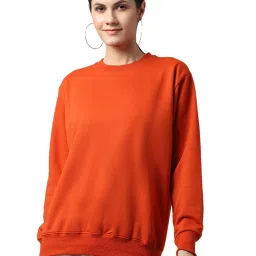 Vimal Jonney Orange & Blue Printed Fleece Pullover - Pack of 2 image 3