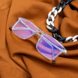 Ted Smith Transparent Rectangular Unisex Eye Frames image 1