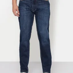Showoff Navy Blue Relaxed Fit Jeans-image-95