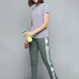 ALCIS Green Polyester Trackpants image 4