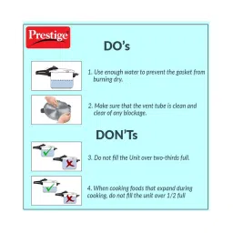 Prestige Nakshatra Plus Silver Aluminium Pressure Cooker (4 L) - Set of 1 image 3