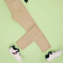 Pantaloons Junior Boys Doeskin Cotton Solid Jeans-picture-36