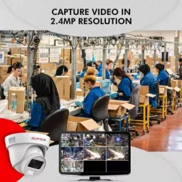 CP PLUS CCTV Combo Kit 2.4 MP Full Colour HD Audio Indoor & Outdoor with 4 Channel DVR, 1 Dome Camera, 4 Channel SMPS, 70 m Copper Cable & Connectors image 4