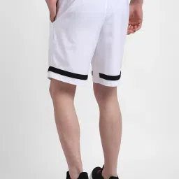 adidas White Regular Fit Sports Shorts image 2