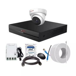 CP PLUS CCTV Combo Kit 2.4 MP Indoor & Outdoor with 4 Channel DVR, 1 Dome Camera, 4 Channel SMPS, 70 m Copper Cable, 500GB HDD & Connectors-picture-14