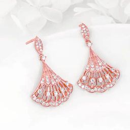 GIVA 925 Sterling Silver Rose Gold Seashell Earringss For Women-picture-20