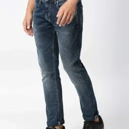 Pepe Jeans Blue Cotton Slim Fit Jeans image 3