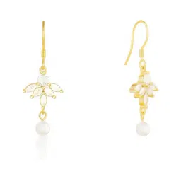 GIVA 925 Sterling Silver Golden Dear Daffodil Earringss For Women-image-97