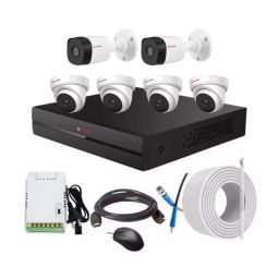 CP PLUS CCTV Combo Kit 2.4 MP Indoor & Outdoor with 8 Channel DVR, 4 Dome 2 Bullet Camera, 8 Channel SMPS, 70 m Copper Cable & Connectors-picture-28